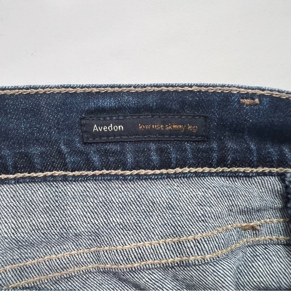 Citizens of Humanity Avedon Low Rise Skinny Jeans - dark wash, size 27 - Picture 5 of 13